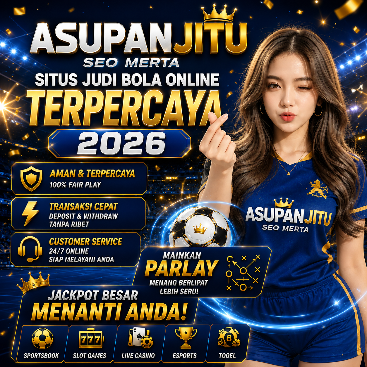 ASUPANJITU #1 Agen Resmi Sbobet Judi Bola Dengan Odds Tertinggi & Mix Parlay Terlengkap by Hey siriusly